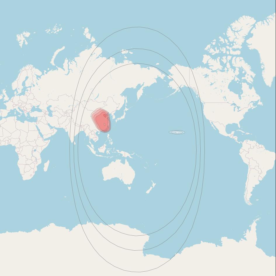 SatBeams - Satellite Details - Optus C1 (Defence C1)