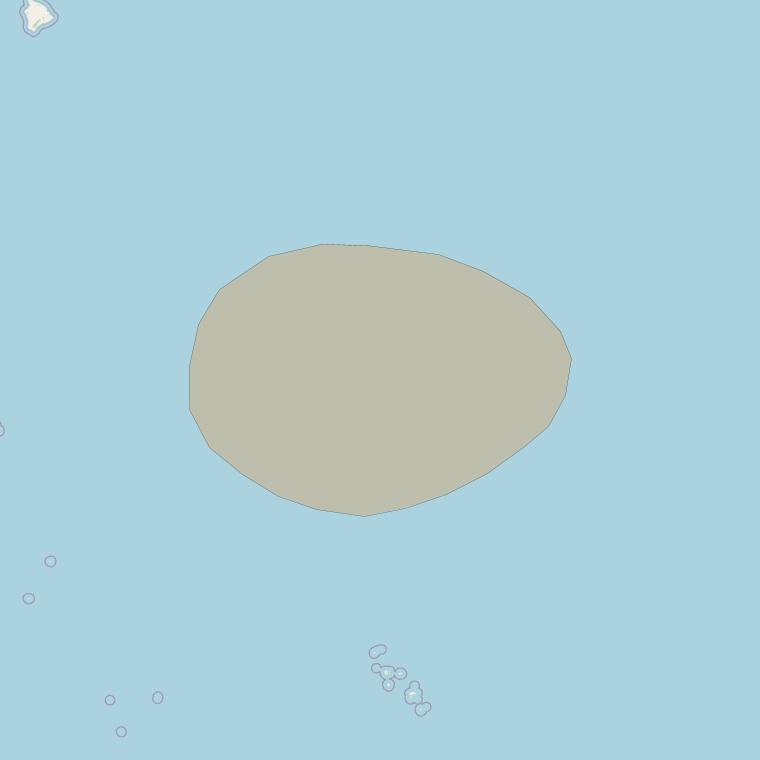 Inmarsat GX3 at 180° E downlink Ka-band S79DL Spot beam coverage map