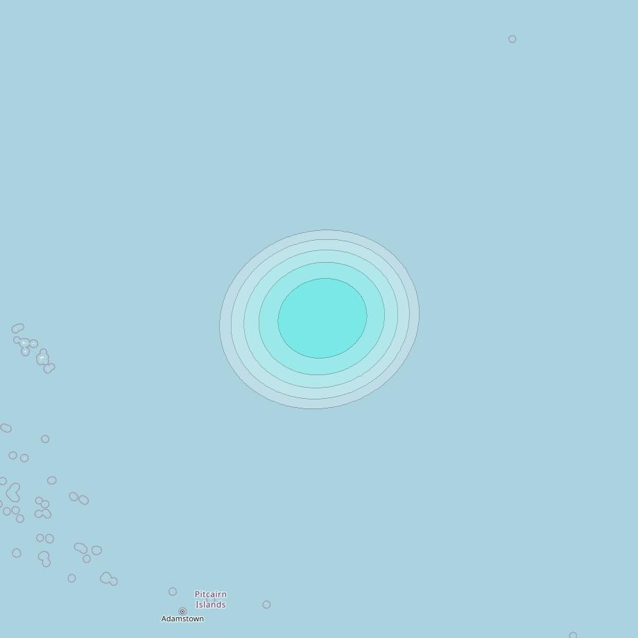 Inmarsat-4F3 at 98° W downlink L-band S046 User Spot beam coverage map