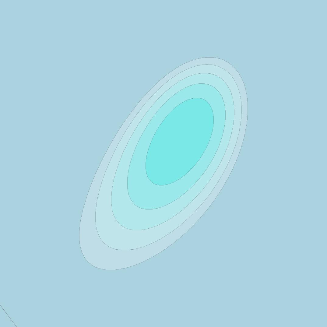 Inmarsat-4F3 at 98° W downlink L-band S055 User Spot beam coverage map